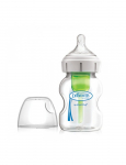 Dr.Browns WB51700 Stiklinis buteliukas plačiu kakleliu 150 ml GALIMYBĖS Plius