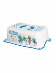 MALTEX Kojinės 2K Smurfai baltos spalvos