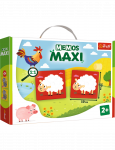 TREFL 02266 Atmintinės Maxi žaidimas Gyvūnai ūkyje