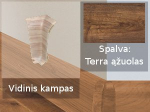 Grindjuostė termoplasto Vox, (107) ąžuolas terra | Kampas SMART FLEX / IZZI vidinis