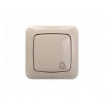 Skambučio mygtukas LIREGUS ALFA, smėlio spalvos