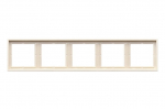 Penkiavietis rėmelis LIREGUS MODERN, matinės smėlio spalvos