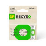 Įkraunami elementai GP RECYKO AA, 1300mAh, 2 vnt.