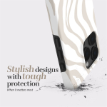 MIO Sandy Zebra Magsafe Case Compatible for Samsung S25+ 5G