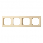 Keturvietis rėmelis LIREGUS EPSILON, smėlio spalvos