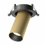 &Scaron;viestuvas įleidžiamas Maytoni Artisan, GU10, aukso/juodas