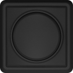 &Scaron;viesos reguliatorius VILMA ST150, LED, mat. juodos spalvos