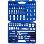 ⬡ 1/4" + 1/2" galvučių rinkinys 108 vnt. (KR108MDA, KINGROY)