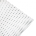 Kanalinis polikarbonatas 16 mm skaidrus (pagamintas ES) - 2,10 m - 4 m