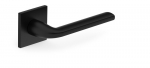 Durų rankena, vidaus Q Slim Black BELLA Q SLIM, juoda