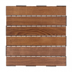 Terasų plytelė termo uosio, 30 x 30 x 2 cm, ruda, 6 vnt.