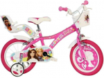 Vaiki&scaron;kas dviratukas Dino Bikes Barbie 16"