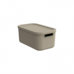 Daiktadėžė Rotho Albula, 12 l, smėlio, 39.5 x 23.5 x 17.7 cm