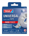 Dvipusė lipni juosta Tesa Universal, dvipusė, 3 m x 3 cm