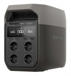 Ne&scaron;iojamas įkroviklis EcoFlow 1800 - 3600W, juoda