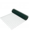 Suvirintas tinklas, 2,5 x 60 x 50 x 1000 mm, 15m, žalias