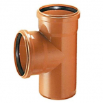 Lauko kanalizacijos tri&scaron;akis Wavin, &Oslash; 110 / 160 mm, 90&deg;