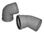Vidaus kanalizacijos alkūnė Wavin,  &Oslash; 110 mm, 67 &deg;