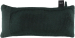 Pirties pagalvė Rento 50 x 22 cm, juoda/tamsiai žalia