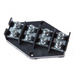 Sujungimo kaladėlė Elektroplast 4 x 16 mm&sup2;, juoda