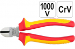 Replės kirpimo &scaron;oninio izoliuotos 1000V Yato | 160 mm, CrV (blisteryje)