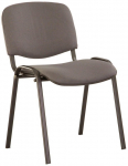 Lankytojų kėdė ISO BLACK (SENC) C-38, pilka