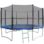 Batutas 366 cm + apsauginis tinklas + laiptai 12ft (3.66 m)