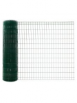 Tvoros tinklas, virintas, 1200 mm, 100x50 mm, &oslash;2,4 mm, 25 m, ZN+RAL6005 (žolės žalia)