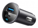 Automobilinis įkroviklis Anker USB Type C/Type A 30W