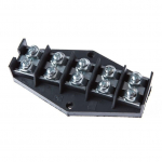 Sujungimo kaladėlė Elektroplast 5 x 16 mm&sup2;, juoda