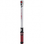 1/2" Dinamometrinis raktas su terk&scaron;le ERGOTORQUEprecision 40-200Nm, KS Tools