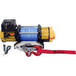 ⬡ Elektrinė gervė 12V 4500 Lbs / 2040 kg (sintetinis lynas) (ATWPRO4500, T-MAX)