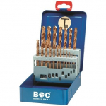 Spiralinių grąžtų rinkinys DIN 338 HSS-TiN BOHRCRAFT (19 vnt.)