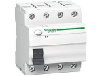 Srovės nuotėkio rėlė Schneider A9Z05440, 240V, 40A, 30mA, 4P