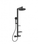 Vir&scaron;tinkinė termostatinė du&scaron;o sistema Ceratherm ALU+,  juoda matinė