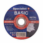 Specialist+ SPECIALIST+ metalo pj. diskas BASIC, 125x1x22 mm