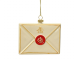 Eglutės žaisliukas Decoris Letter, geltonas, polistirenas