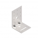 Tvirtinimo kampas, sutvirtintas 90 x 60 x 60 x 2.5 mm