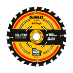 DeWalt Pjov. diskas medienai DeWalt ELITE CSB 165x20mm 24T