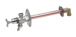 Neuž&scaron;ąlantis lauko čiaupas (su vakuuminiu ventiliu) DN15, L 450-1000 mm