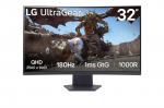 Monitorius LG 32GS60QC-B.AEUQ, 31.5", 1 ms