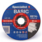 Specialist+ SPECIALIST+ metalo pj. diskas BASIC, 125x1.6x22 mm