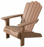 Sodo kėdė Adirondack 91x58x95 cm, ruda