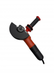 DCK Elektrinis kampinis &scaron;lifuoklis reguliuojamomis apsukomis 125mm, 1400W, KAG1400-125E, DCK