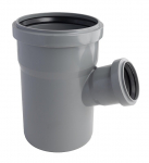 Vidaus kanalizacijos tri&scaron;akis HTplus, &Oslash; 110 / 75 mm, 67&deg;