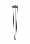 Kojelė Rei D8 x 710 mm, juoda