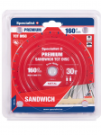 Specialist+ Pjovimo diskas 160x30Tx20mm, Sandwich PREMIUM, SPECIALIST+