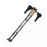 Teleskopinės &Scaron;iaurieti&scaron;ko Ėjimo Lazdos NECASIL DW072105 Black 62 - 135 cm