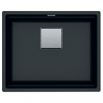 Po stalvir&scaron;iu montuojama granitinė plautuvė Franke Kubus 2, KNG 110-52, Onyx