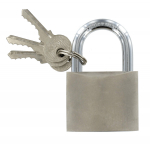 Spyna pakabinama su 3 raktais, nikelis Toko | 60mm